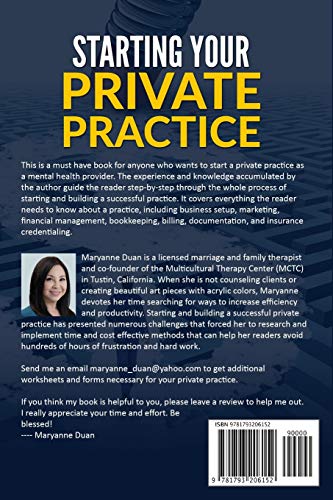 Starting Your Private Practice: A step-by-step guide for mental health counselors