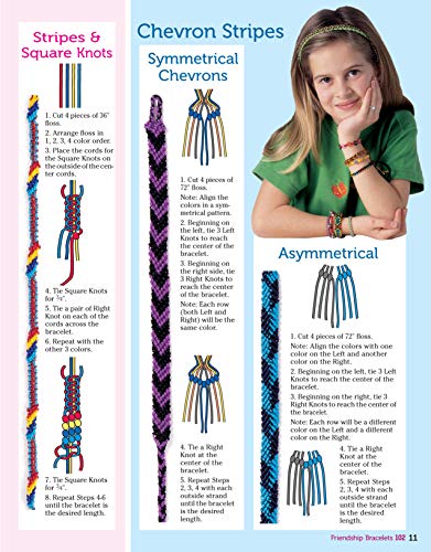 Friendship Bracelets 102: Over 50 Bracelets to Make & Share (Design Originals) Easy Instructions for Dozens of Designs and Variations; Braiding, Knotting, Stripes, Diamonds, Waves, and More