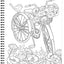 Large Print Easy Color & Frame - Garden (Stress Free Coloring Book)