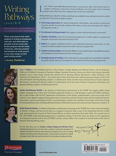 Writing Pathways: Performance Assessments and Learning Progressions, Grades K-8