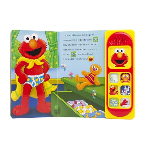 Sesame Street - Potty Time with Elmo - Potty Training Sound Book