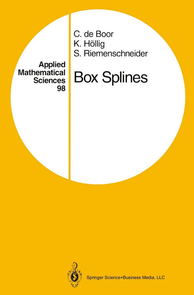 Box Splines (Applied Mathematical Sciences, 98)