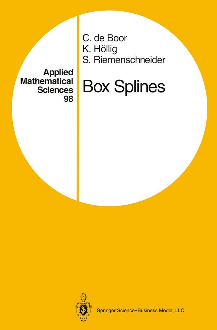 Box Splines (Applied Mathematical Sciences, 98)