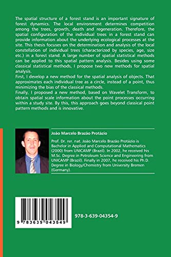 Spatial Pattern Analysis Applied to Plant Ecology — back cover