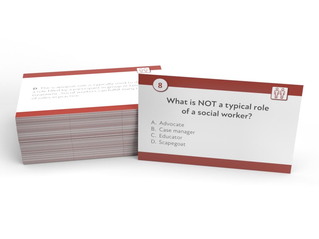 LMSW Practice Question Study Cards 2025-2026: ASWB Masters Exam Prep and Practice Test Questions [Full Color Cards]
