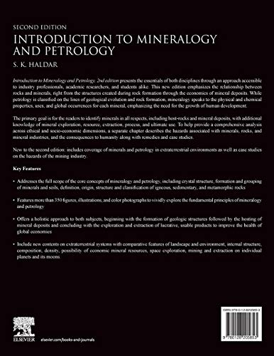 Introduction to Mineralogy and Petrology