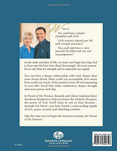 Pursuit of His Presence: Daily Devotions to Strengthen Your Walk With God