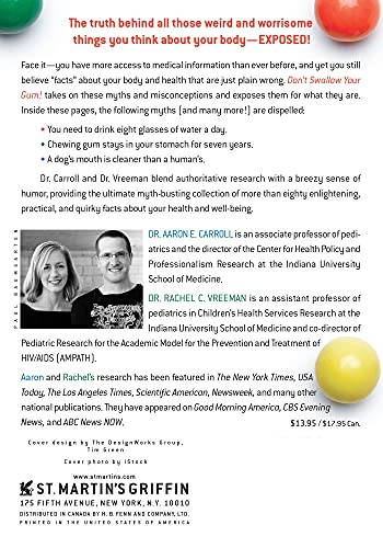 Don't Swallow Your Gum!: Myths, Half-Truths, and Outright Lies About Your Body and Health