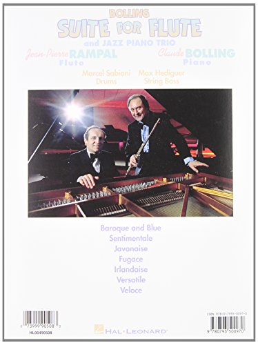Suite for Flute and Jazz Piano Trio: Score & Parts