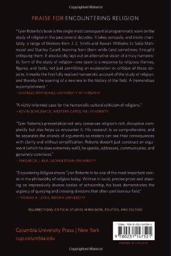 Encountering Religion: Responsibility and Criticism After Secularism (Insurrections: Critical Studies in Religion, Politics, and Culture)