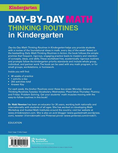 Day-by-Day Math Thinking Routines in Kindergarten: 40 Weeks of Quick Prompts and Activities