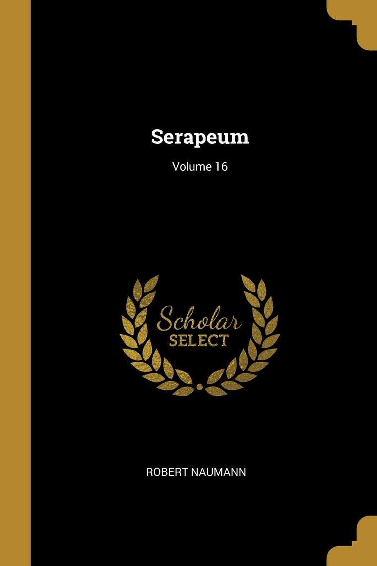 Serapeum; Volume 16 (German Edition)