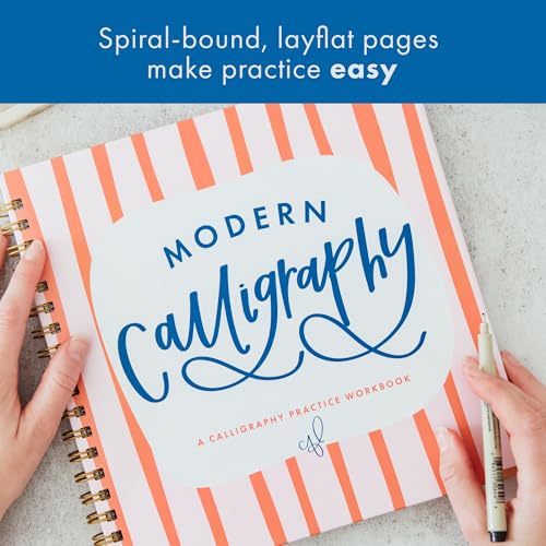 Modern Calligraphy: A Calligraphy Practice Workbook (Calligraphy Practice Book Series)