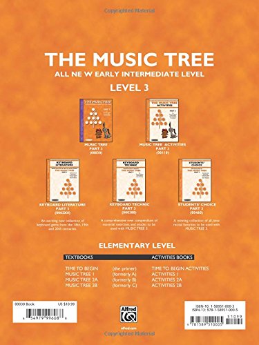 The Music Tree Student's Book: Part 3 -- A Plan for Musical Growth at the Piano
