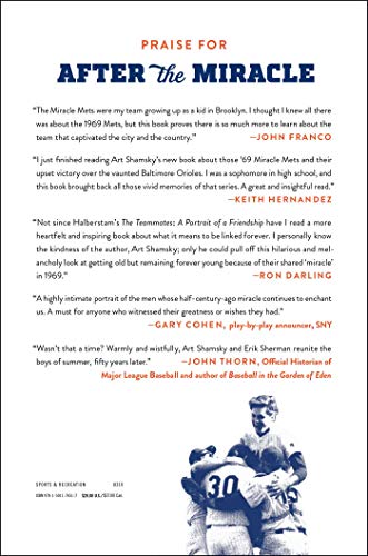 After the Miracle: The Lasting Brotherhood of the '69 Mets