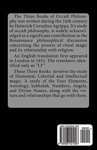 Three Books of Occult Philosophy
