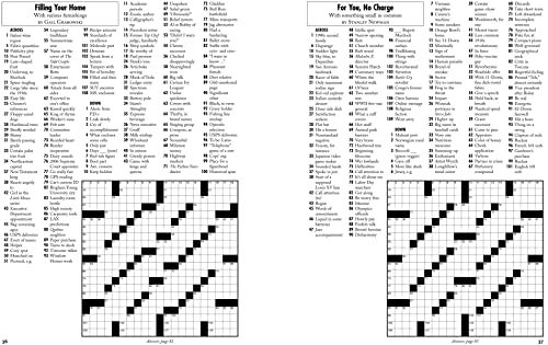 Pajama Weekend Crosswords (Sunday Crosswords)