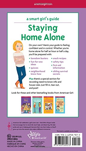 A Smart Girls Guide: Staying Home Alone (Revised): A Girls Guide to Feeling Safe and Having Fun