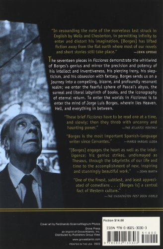 Ficciones — back cover