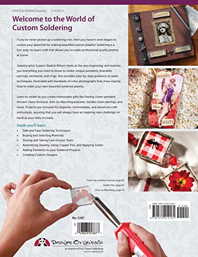 Simple Beginnings: Soldering Jewelry: A Step-by-Step Guide to Creating Your Own Necklaces, Bracelets, Rings & More (Design Originals)