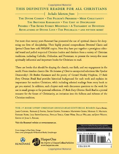 25 Books Every Christian Should Read: A Guide to the Essential Spiritual Classics (A Renovare Resource)