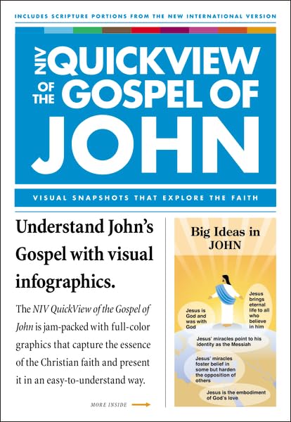 NIV, QuickView of the Gospel of John, Paperback (NIV QuickVi