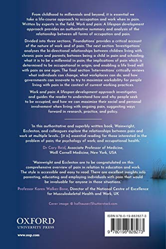 Work and pain: A lifespan development approach