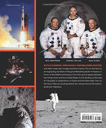 First on the Moon: The Apollo 11 50th Anniversary Experience — back cover