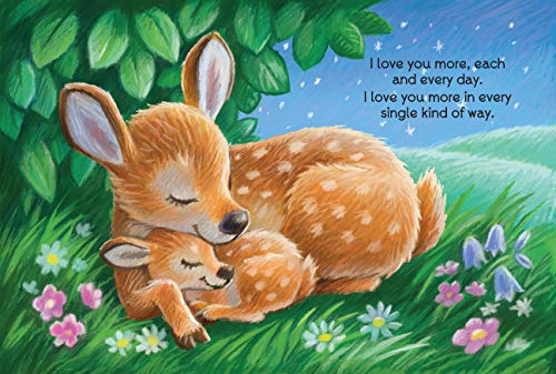 I Love You More - Childrens Padded Board Book by Little Hipp