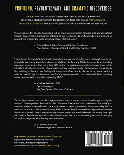 Ancestral Dietary Strategy to Prevent and Treat Macular Degeneration: Standard Print Black and White Paperback Edition