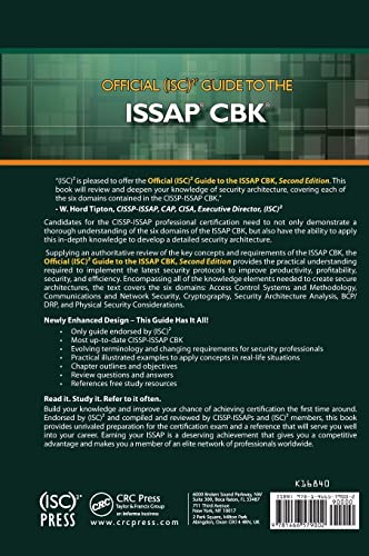Official (ISC)2 Guide to the ISSAP CBK ((ISC)2 Press)