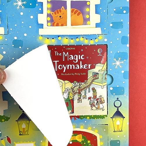 Usborne Advent Calendar Book Collection: Festive Countdown with 24 Magical Tales of Princes, Princesses, Dragons, and Dinosaurs, Including a Special ... Version of A Christmas Carol for Little Ones