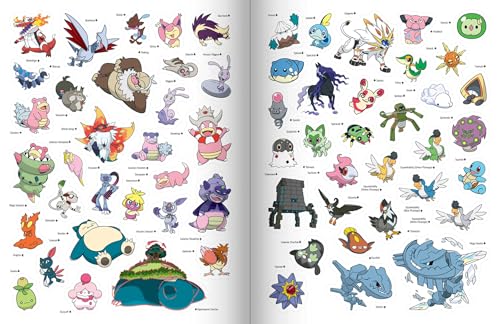 Pokémon Epic Sticker Collection 3rd Edition: From Kanto to Paldea: Over 1,400 Stickers!