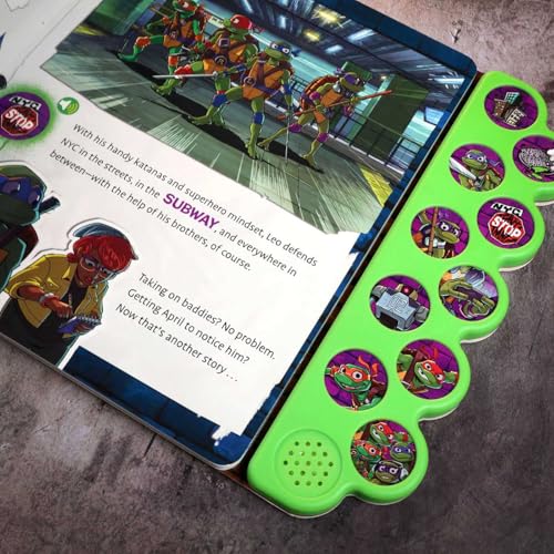 Tales of the Teenage Mutant Ninja Turtles: Sewer Squad! (10-Button Sound Books)