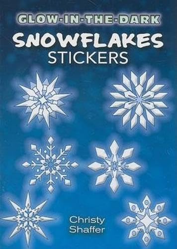 Glow-in-the-dark Snowflake Stickers (Dover Little Activity Books: Winter)