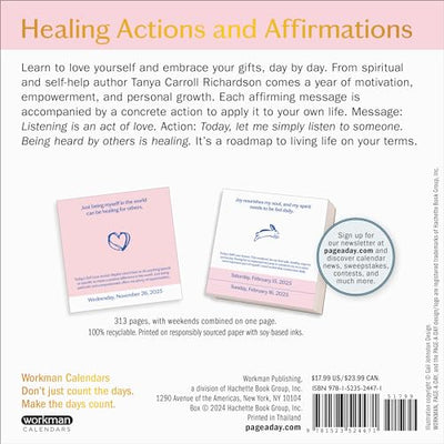 Year of Self-Love Page-A-Day Calendar 2025: Daily Affirmations and Actions for Self-Compassion and Self-Worth