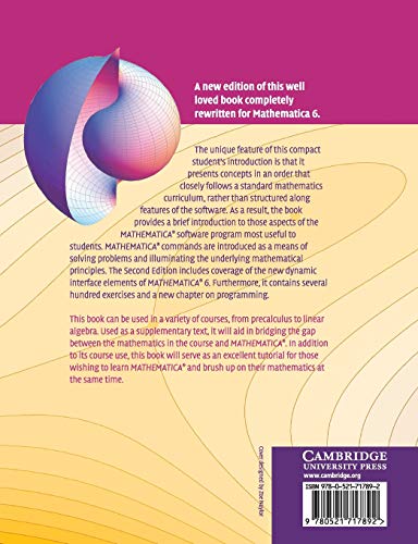 The Student's Introduction to MATHEMATICA : A Handbook for Precalculus, Calculus, and Linear Algebra