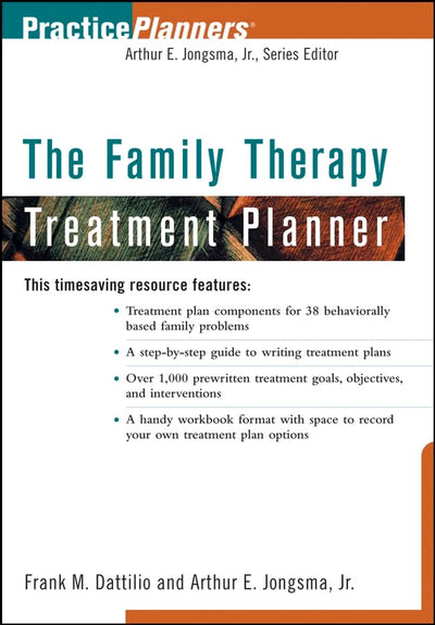 The Family Therapy Treatment Planner by Dattilio, Frank M.