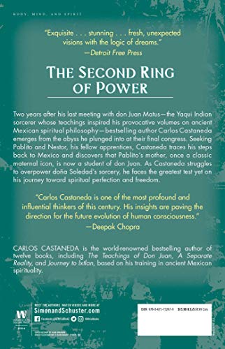 The Second Ring of Power by Carlos Castaneda