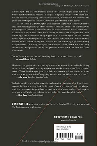 The Terror of Natural Right: Republicanism, the Cult of Nature, and the French Revolution