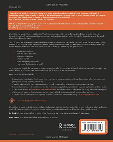 Doing Ethics in Media: Theories and Practical Applications