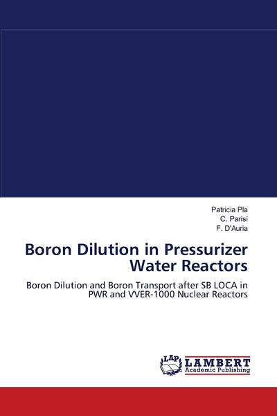 Boron Dilution in Pressurizer Water Reactors: Boron Dilution and Boron Transport after SB LOCA in PWR and VVER-1000 Nuclear Reactors