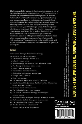 The Cambridge Companion to Reformation Theology (Cambridge Companions to Religion)