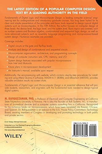 Fundamentals of Digital Logic and Microcomputer Design, 5th Edition