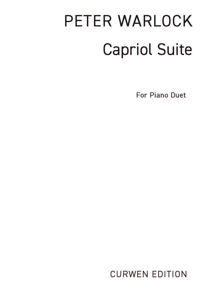Warlock: Capriol Suite [Curwen Edition]