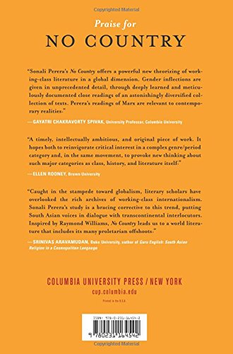 No Country: Working-Class Writing in the Age of Globalization