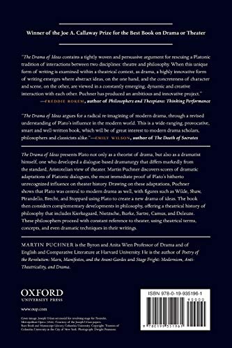 The Drama of Ideas: Platonic Provocations in Theater and Philosophy