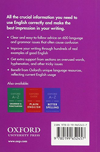 Oxford A-Z of English Usage