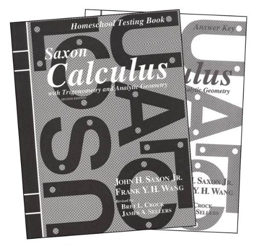 Saxon Calculus: Homeschool Packet