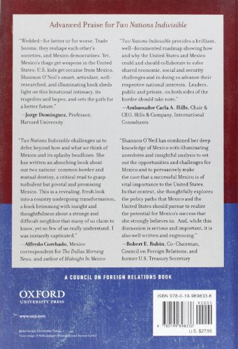 Two Nations Indivisible: Mexico, the United States, and the Road Ahead